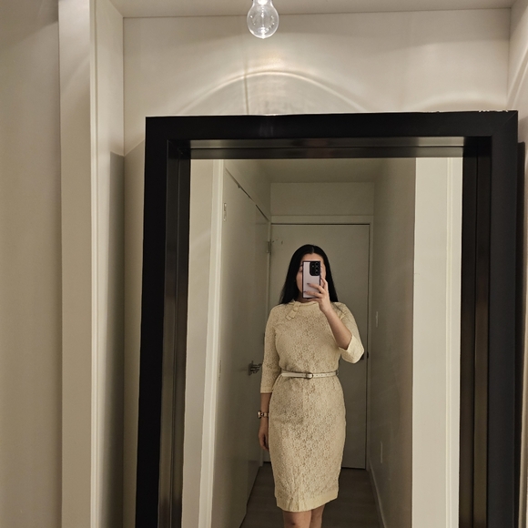 🤍 Vintage Lace Dress — Union Made in Canada - Picture 11 of 11